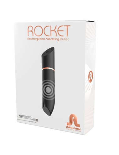 ADRIEN LASTIC - BALA RECARREGÁVEL PRETA ROCKET