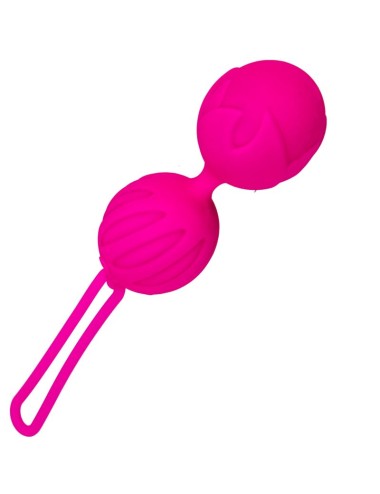 ADRIEN LASTIC - BOLAS DE SILICONE GEISHA LASTIC TAMANHO S FÚCSIA