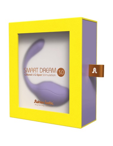 ADRIEN LASTIC - ESTIMULADOR DE CLITÓRIS SMART DREAM 3.0 E CONTROLE REMOTO G-SPOT VIOLETA - APLICATIVO GRATUITO