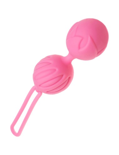 ADRIEN LASTIC - BOLAS DE SILICONE GEISHA LASTIC TAMANHO S ROSA