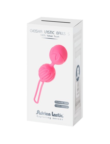 ADRIEN LASTIC - BOLAS DE SILICONE GEISHA LASTIC TAMANHO S ROSA