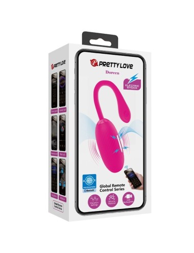 PRETTY LOVE - OVO VIBRATÓRIO RECARREGVEL DOREEN MAGENTA