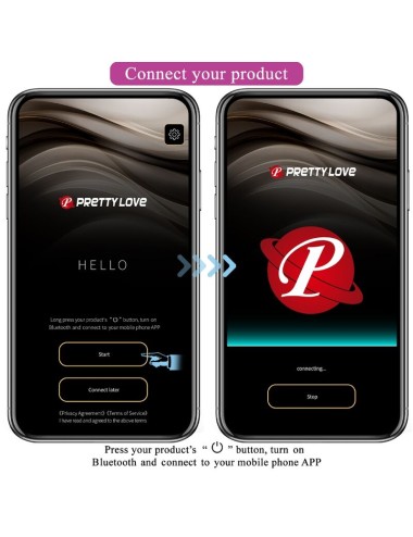 PRETTY LOVE - OVO VIBRATÓRIO RECARREGVEL DOREEN ROSA