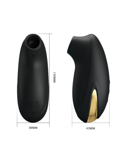 PRETTY LOVE - MASSAGER DE SUCO DE LUXO RECARREGVEL PRETO