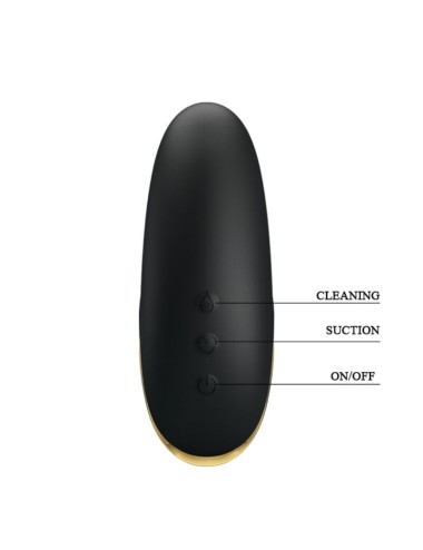 PRETTY LOVE - MASSAGER DE SUCO DE LUXO RECARREGVEL PRETO
