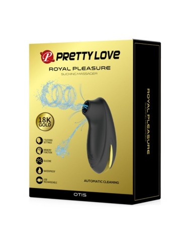 PRETTY LOVE - MASSAGER DE SUCO DE LUXO RECARREGVEL PRETO