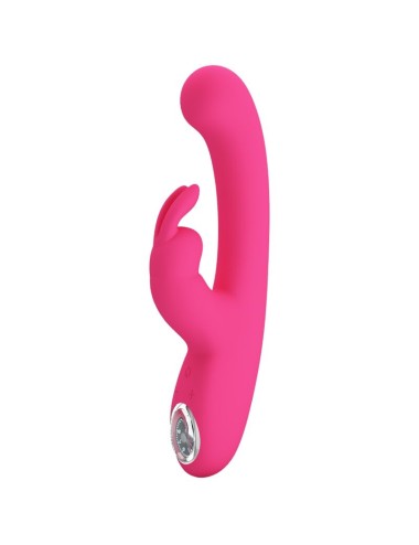 PRETTY LOVE - VIBRADOR DE COELHO LAMAR E PONTO G ROSA