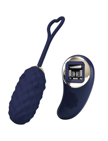 PRETTY LOVE - OVO VIBRATÓRIO DE CONTROLE REMOTO VIVIAN BLUE