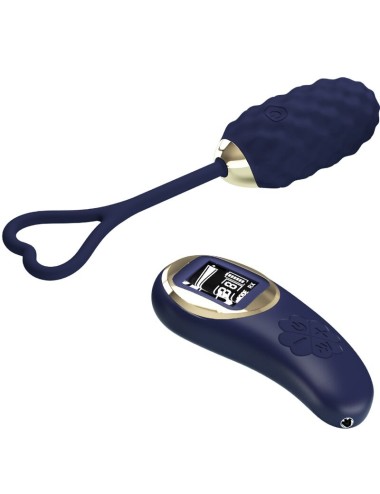 PRETTY LOVE - OVO VIBRATÓRIO DE CONTROLE REMOTO VIVIAN BLUE