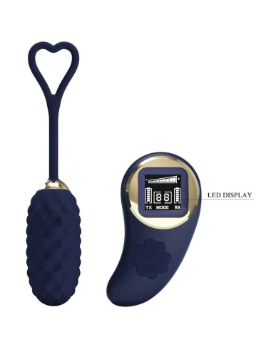 PRETTY LOVE - OVO VIBRATÓRIO DE CONTROLE REMOTO VIVIAN BLUE