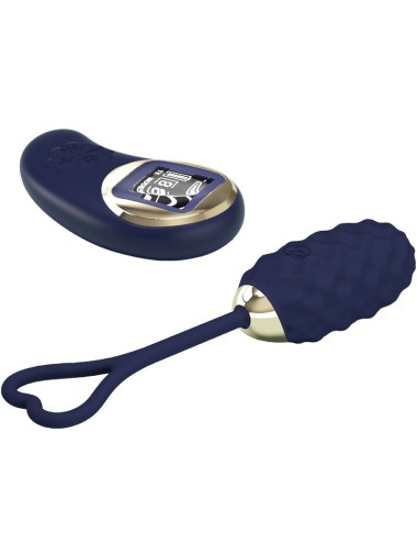 PRETTY LOVE - OVO VIBRATÓRIO DE CONTROLE REMOTO VIVIAN BLUE