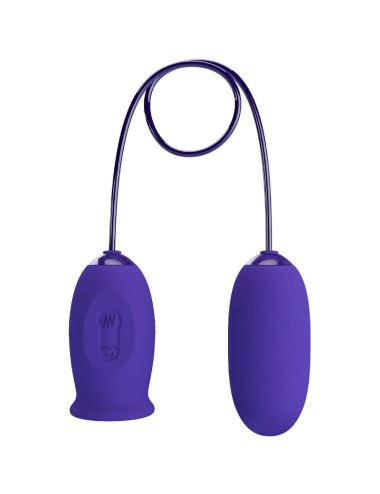 PRETTY LOVE - ESTIMULADOR VIBRADOR RECARREGVEL DAISY YOUTH VIOLET