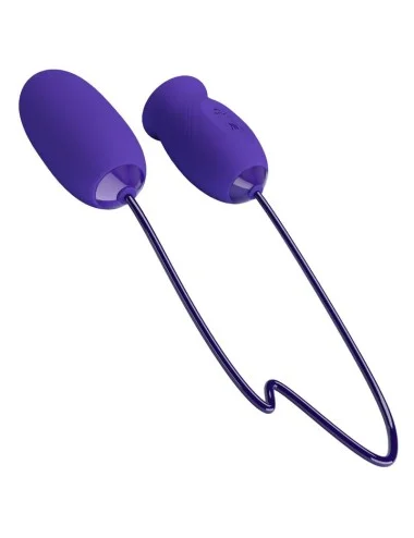 PRETTY LOVE - ESTIMULADOR VIBRADOR RECARREGVEL DAISY YOUTH VIOLET