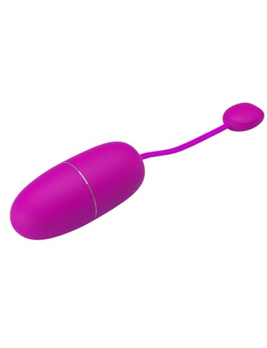 PRETTY LOVE - OVO VIBRANTE NINFA APP CONTROLADO ROXO
