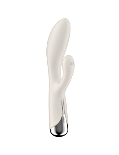 SATISFYER - SPINNING COELHO 1 CLITÓRIS E ESTIMULAO G-SPOT BEGE