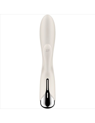 SATISFYER - SPINNING COELHO 1 CLITÓRIS E ESTIMULAO G-SPOT BEGE