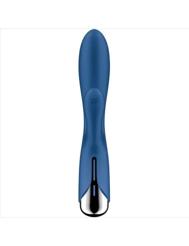 SATISFYER - SPINNING COELHO 1 CLITÓRIS E ESTIMULAO G-SPOT AZUL