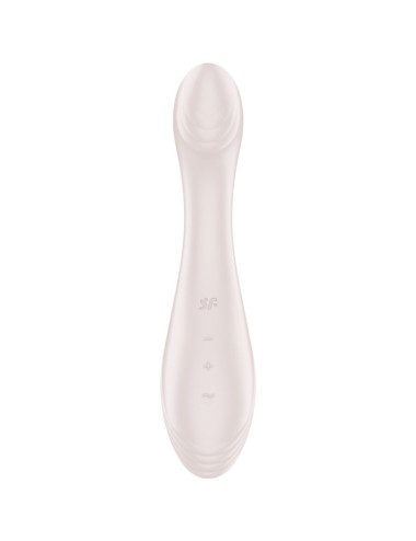SATISFYER - G-FORCE ESTIMULADOR VIBRADOR G-SPOT BEGE