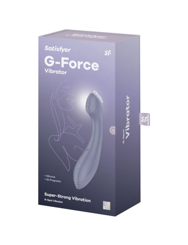 SATISFYER - G-FORCE ESTIMULADOR VIBRADOR G-SPOT VIOLETA
