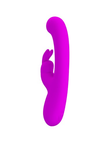 PRETTY LOVE - VIBRADOR DE COELHO LAMAR E PONTO G VIOLETA