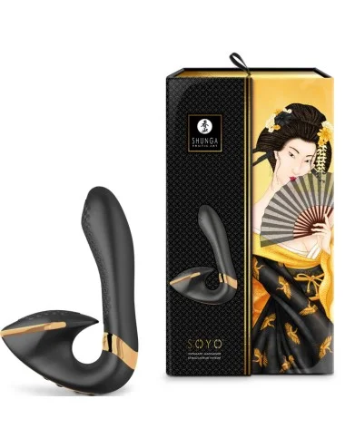 SHUNGA - MASSAJADOR ÍNTIMO SOYO PRETO