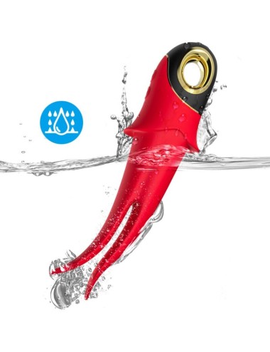 ARMONY - SHADOW VIBRADOR DUPLA CABEÇA PROVOCANDO VERMELHO