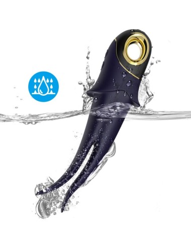 ARMONY - SHADOW VIBRADOR DUPLA CABEÇA PROVOCANDO AZUL