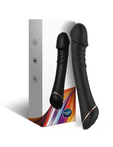 ARMONY - DILDO VIBRADOR SILICONE PRETO