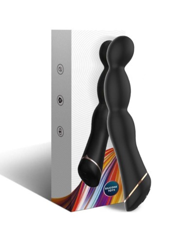 ARMONY - VIBRADOR BAMBU AJUSTÁVEL PRETO
