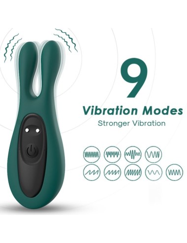 ARMONY - ESTIMULADOR E VIBRADOR COELHO VERDE