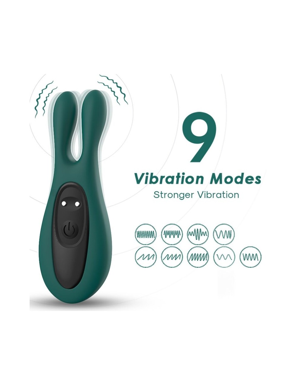 ARMONY - ESTIMULADOR E VIBRADOR COELHO VERDE ARMONY - ESTIMULADOR E VIBRADOR COELHO VERDE