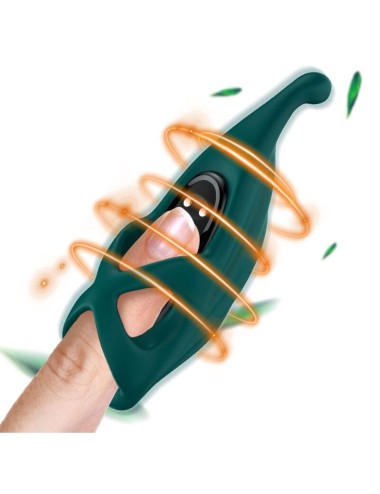 ARMONY - ESTIMULADOR DE DEDO E VIBRADOR VERDE