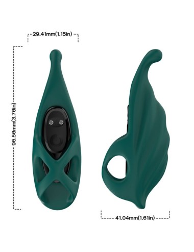 ARMONY - ESTIMULADOR DE DEDO E VIBRADOR VERDE