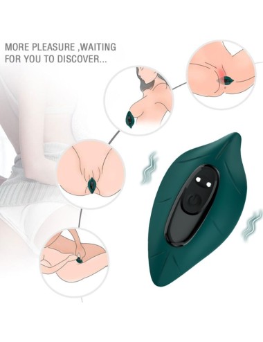 ARMONY - ESTIMULADOR E VIBRADOR CONTROLE REMOTO VERDE