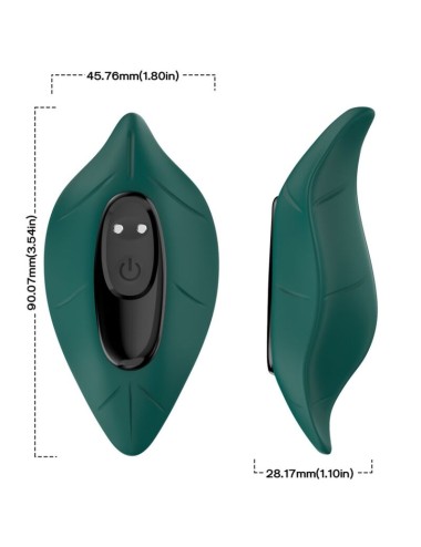 ARMONY - ESTIMULADOR E VIBRADOR CONTROLE REMOTO VERDE