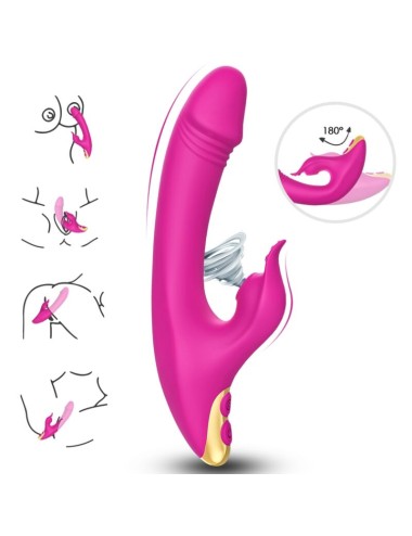 ARMONY - AMANT LAMBENDO CLITÓRIS VIBRANTE E G-SPOT FÚCSIA