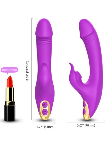 ARMONY - AMANT LICKING VIBRANDO CLITÓRIO E G-SPOT ROXO
