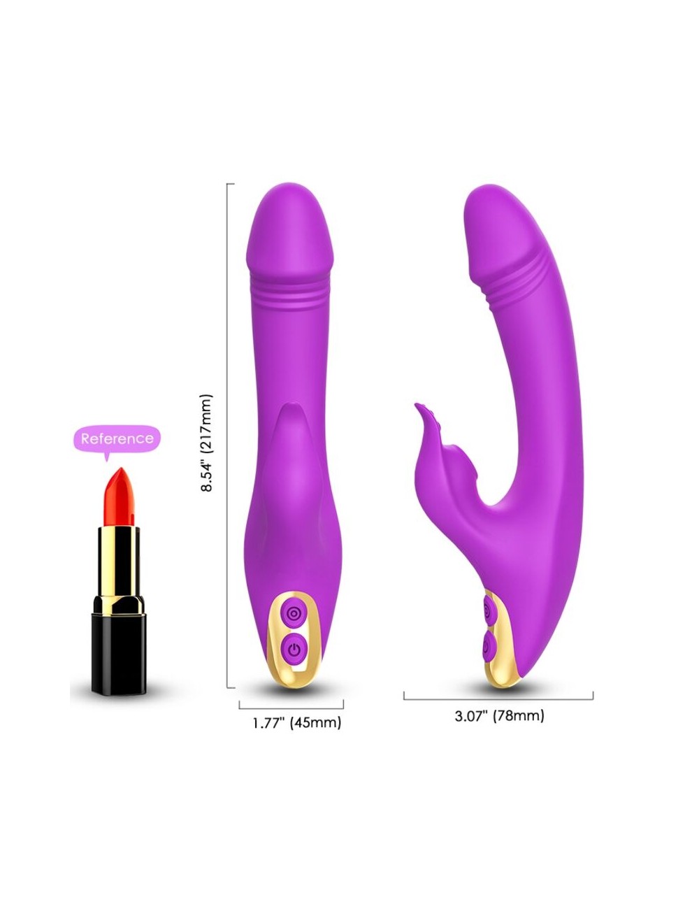 ARMONY - AMANT LICKING VIBRANDO CLITÓRIO E G-SPOT ROXO ARMONY - AMANT LICKING VIBRANDO CLITÓRIO E G-SPOT ROXO