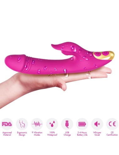 ARMONY - AMANT LICKING VIBRANDO CLITÓRIO E G-SPOT ROXO