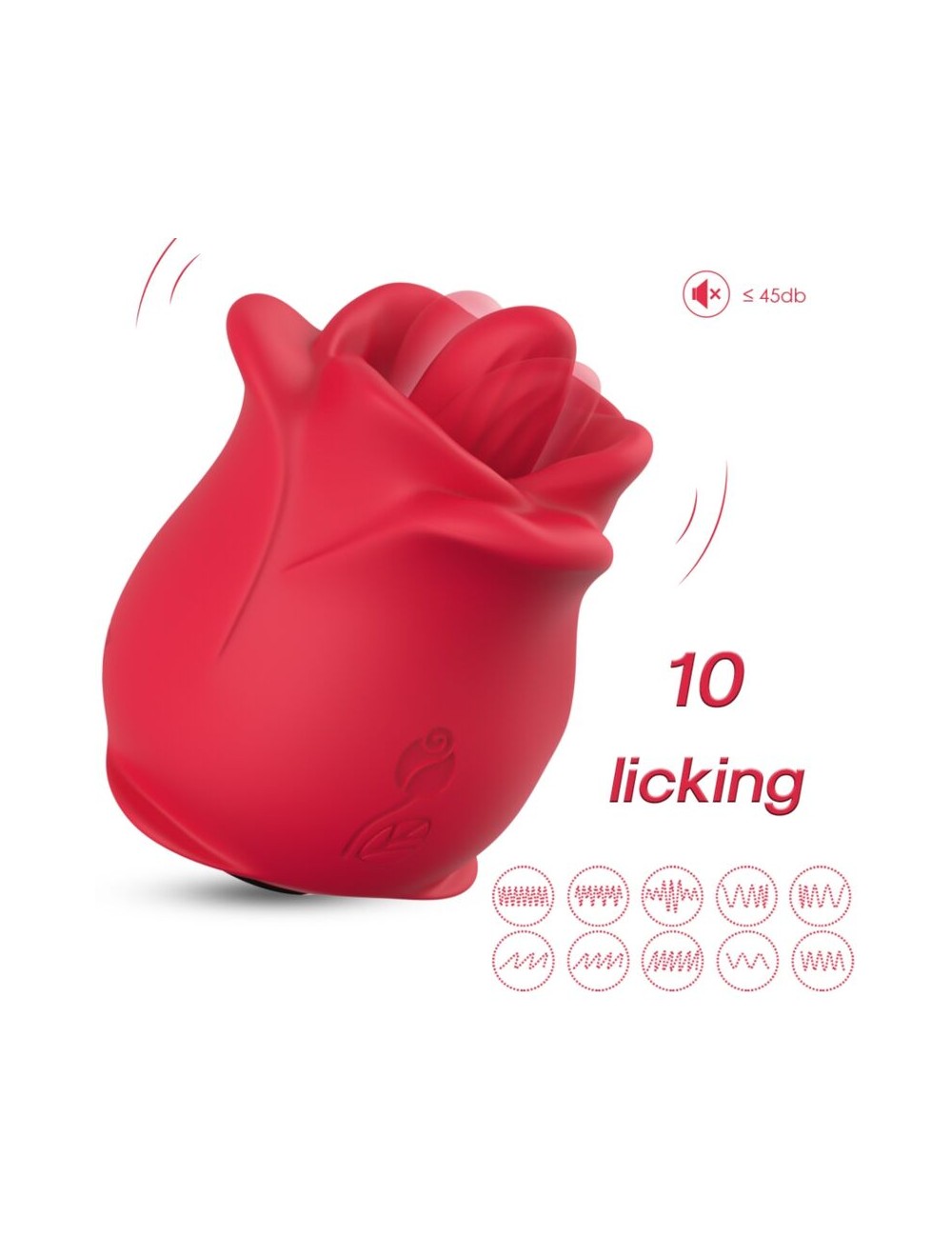 ARMONY - VIBRADOR ROSA VERMELHO