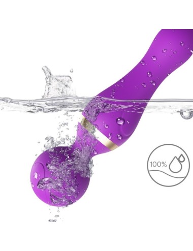 ARMONY - MASSAGER E VIBRADOR FREEZA CABEÇA SUPER FLEXÍVEL ROXO
