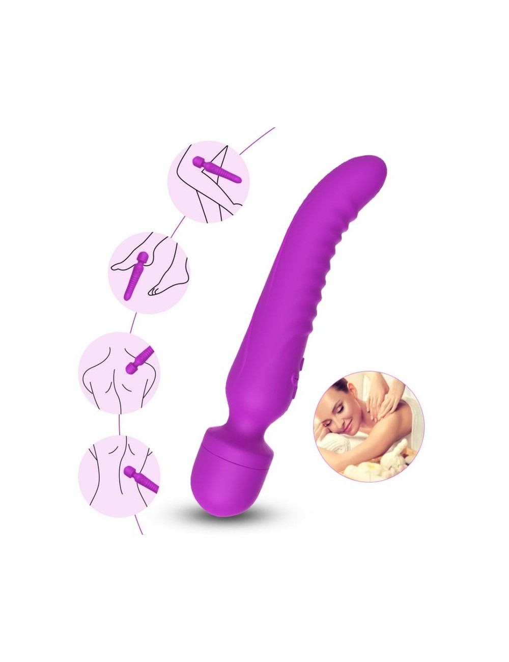 ARMONY - MASSAGER MISSION E VIBRADOR EFEITO DE CALOR ROXO ARMONY - MASSAGER MISSION E VIBRADOR EFEITO DE CALOR ROXO