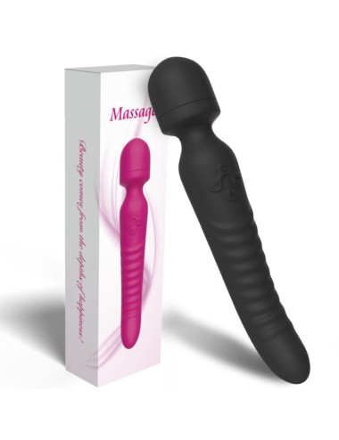 ARMONY - MASSAGER MISSION E VIBRADOR EFEITO DE CALOR PRETO