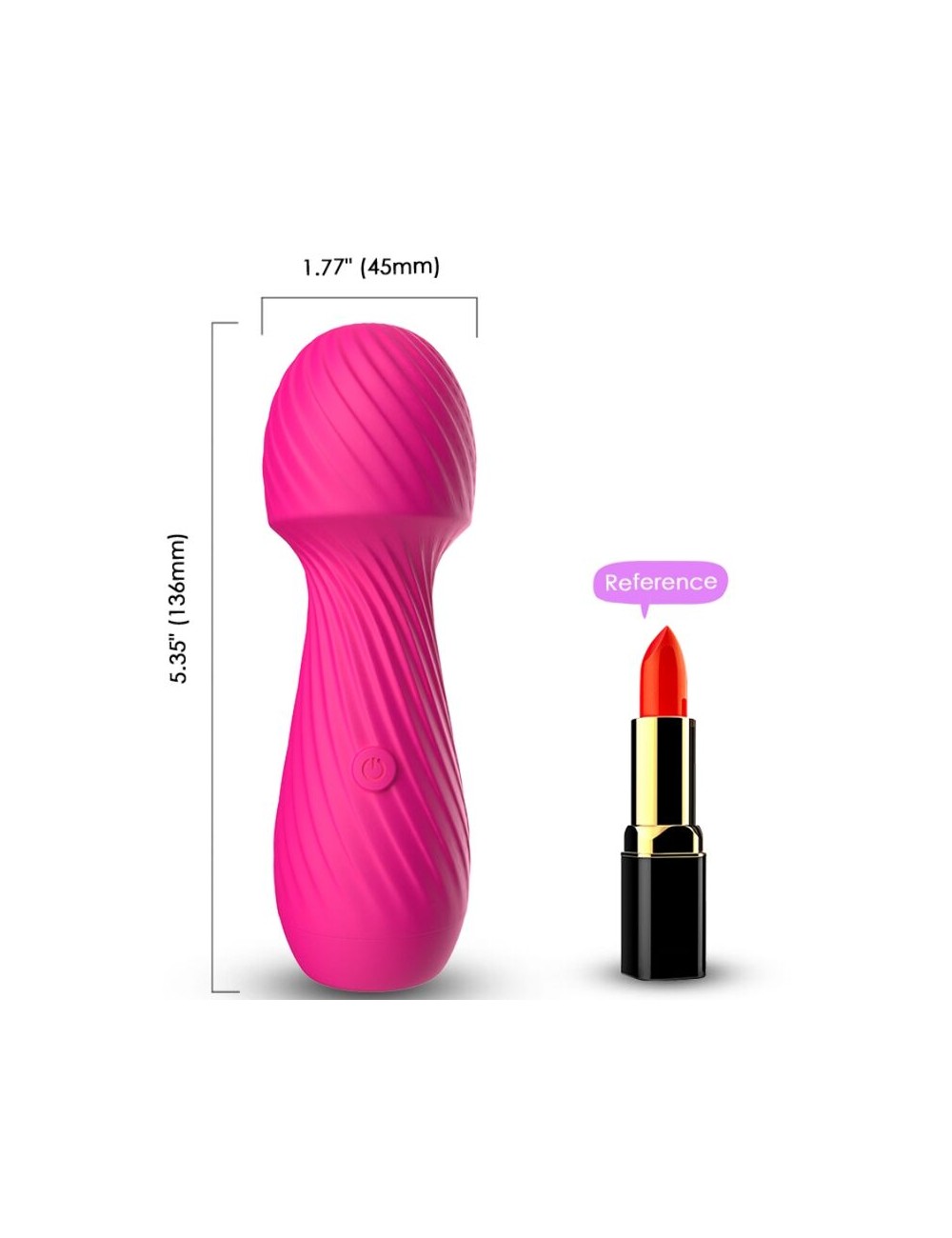 ARMONY - DAZZLE MASSAGER E VIBRADOR PEQUENO FÚCSIA ARMONY - DAZZLE MASSAGER E VIBRADOR PEQUENO FÚCSIA