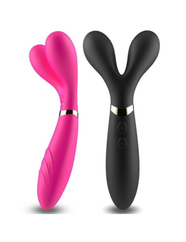 ARMONY - MASSAGER Y-WAND E VIBRADOR CABEÇA DUPLA PRETO