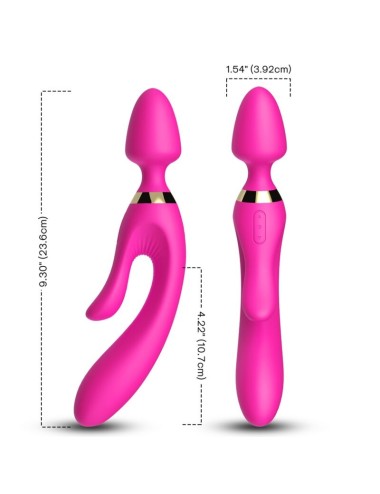 ARMONY - MASSAGER E VIBRADOR COELHO FÚCSIA