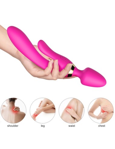 ARMONY - MASSAGER E VIBRADOR COELHO FÚCSIA