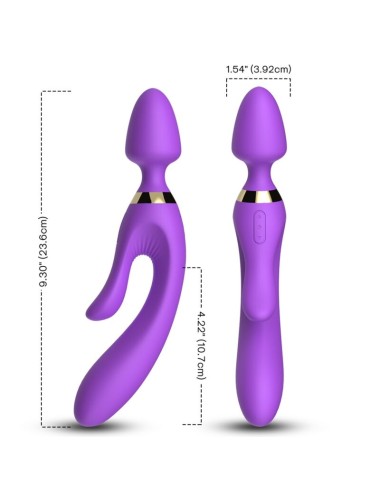 ARMONY - MASSAGER E VIBRADOR COELHO ROXO
