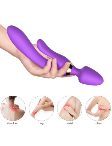 ARMONY - MASSAGER E VIBRADOR COELHO ROXO