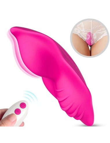 ARMONY - WHISPER WEARABLE CALÇAS VIBRADOR DE CONTROLE REMOTO FÚCSIA